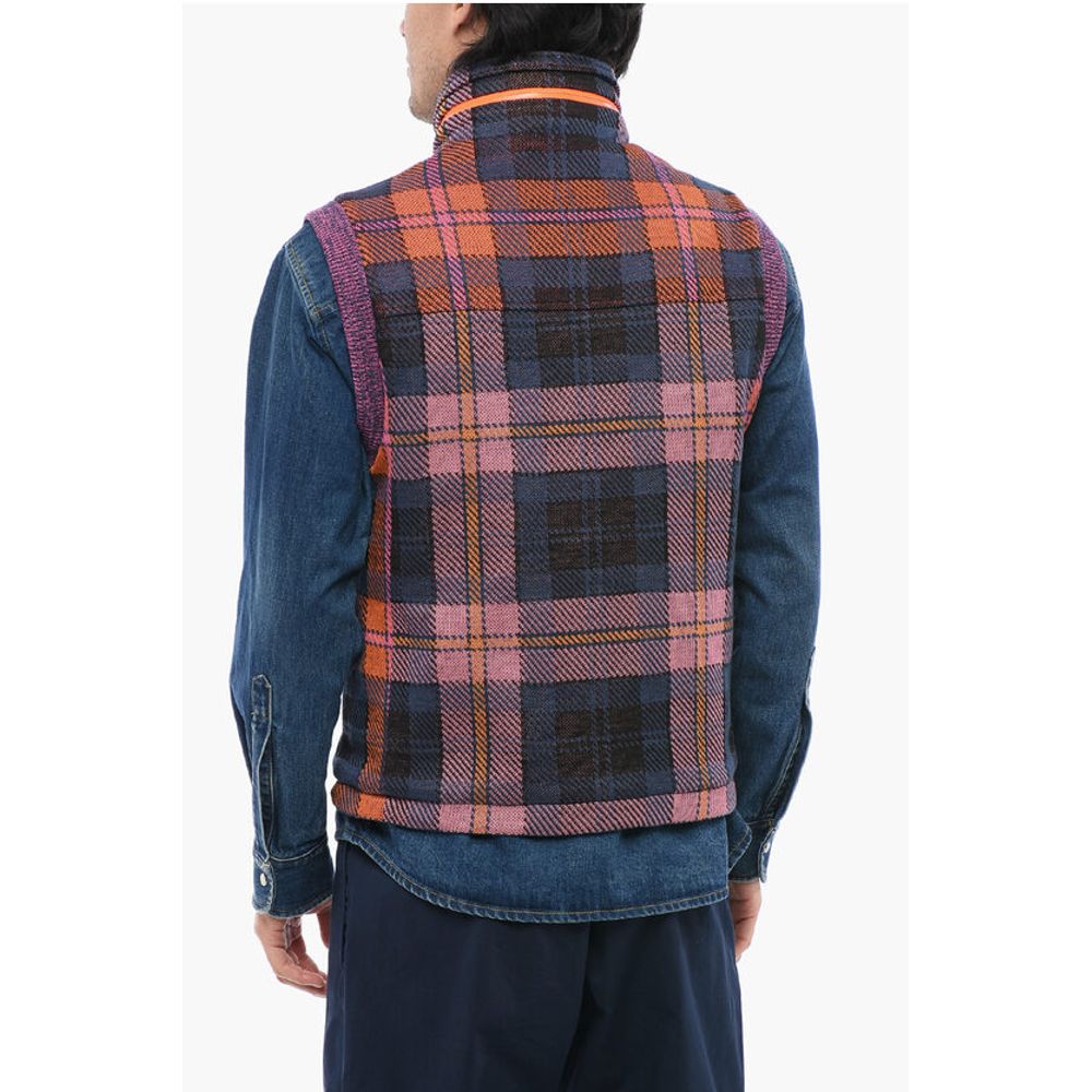 Linen-blended Vest with Removable Hood
