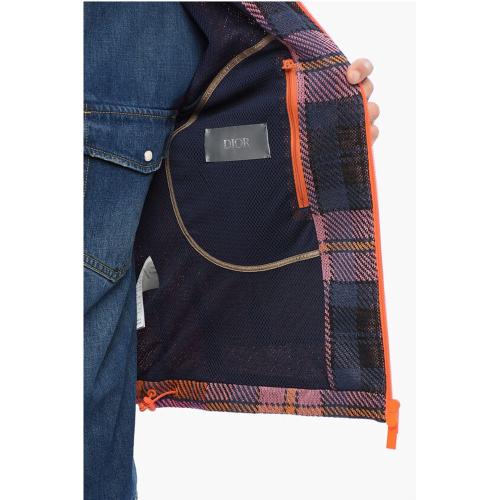 Linen-blended Vest with Removable Hood