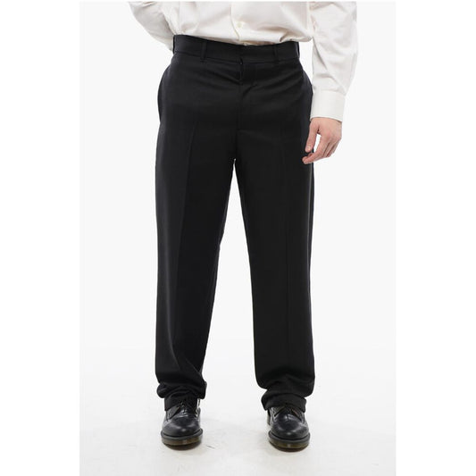 4-Pocketed Mohair Blend Pants