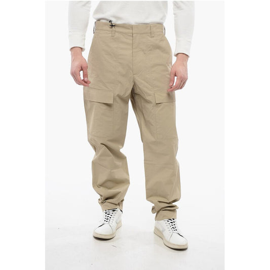 Cotton Blend Cargo Pants