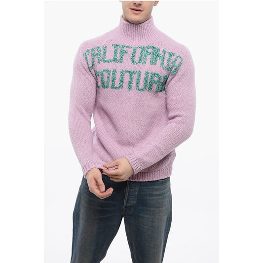 DIOR X ERL Turtleneck Pullover with Lurex Embroidery