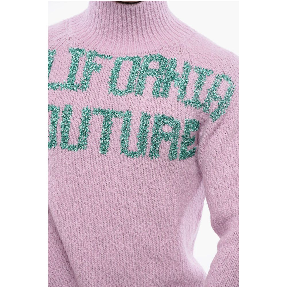 DIOR X ERL Turtleneck Pullover with Lurex Embroidery