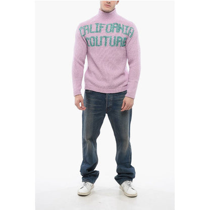 DIOR X ERL Turtleneck Pullover with Lurex Embroidery