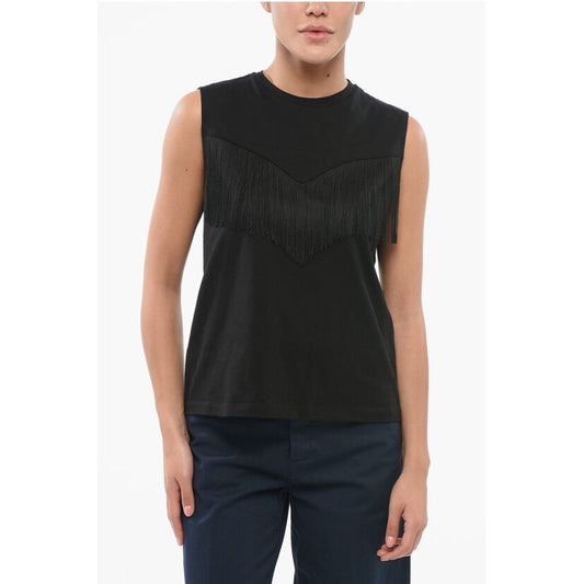 Cotton Top With Fringes