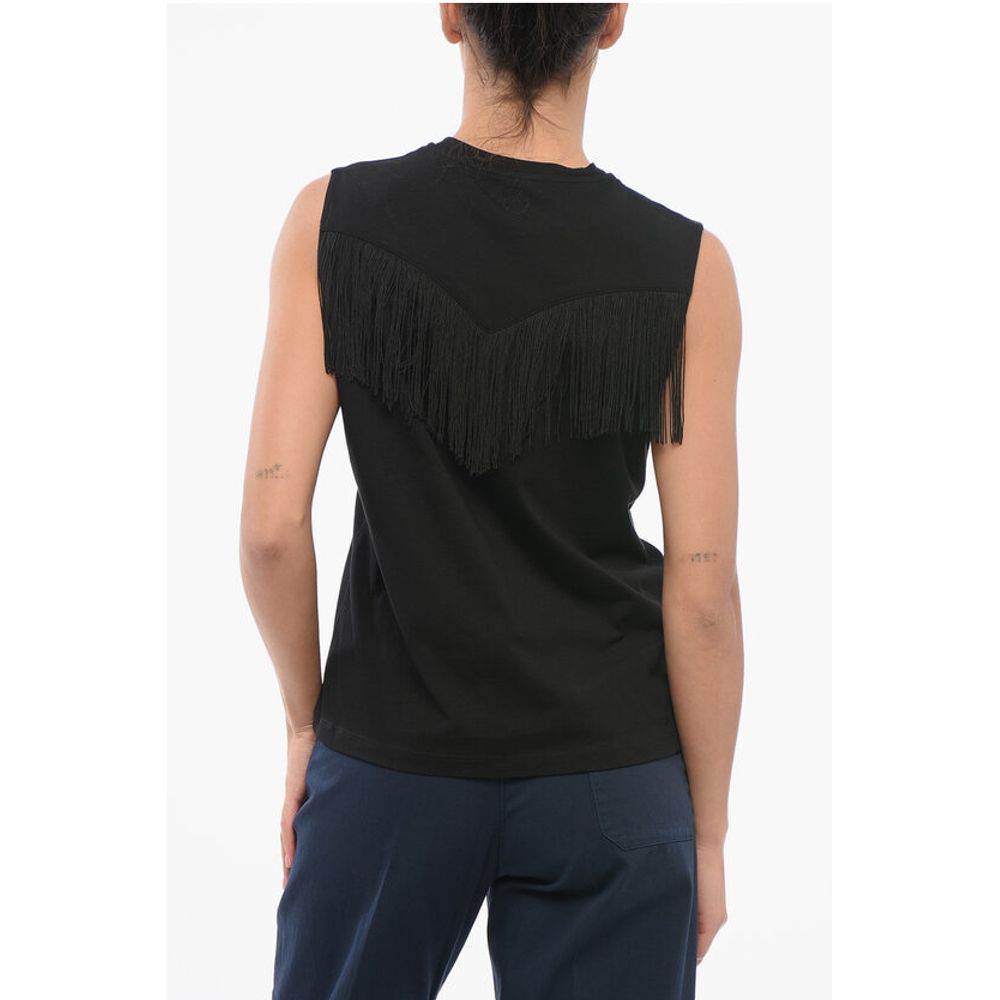 Cotton Top With Fringes