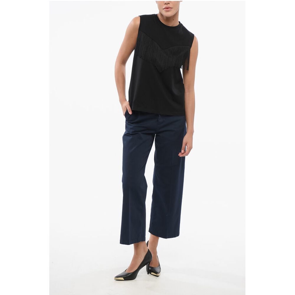 Cotton Top With Fringes