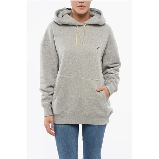 Cotton Hoodie with Patch Pocket