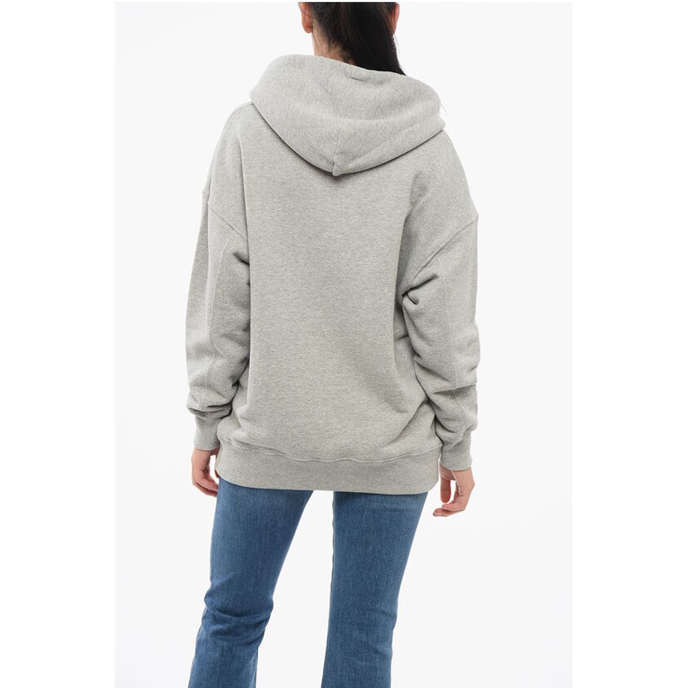 Cotton Hoodie with Patch Pocket