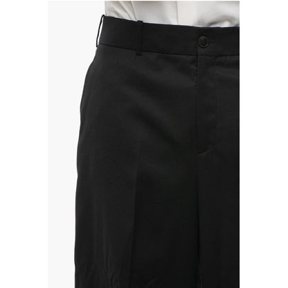 Hidden Buttoning Loose Fit Pants
