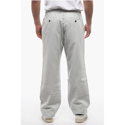 Cotton Blend TRAVEL Joggers with Elastic Waistband