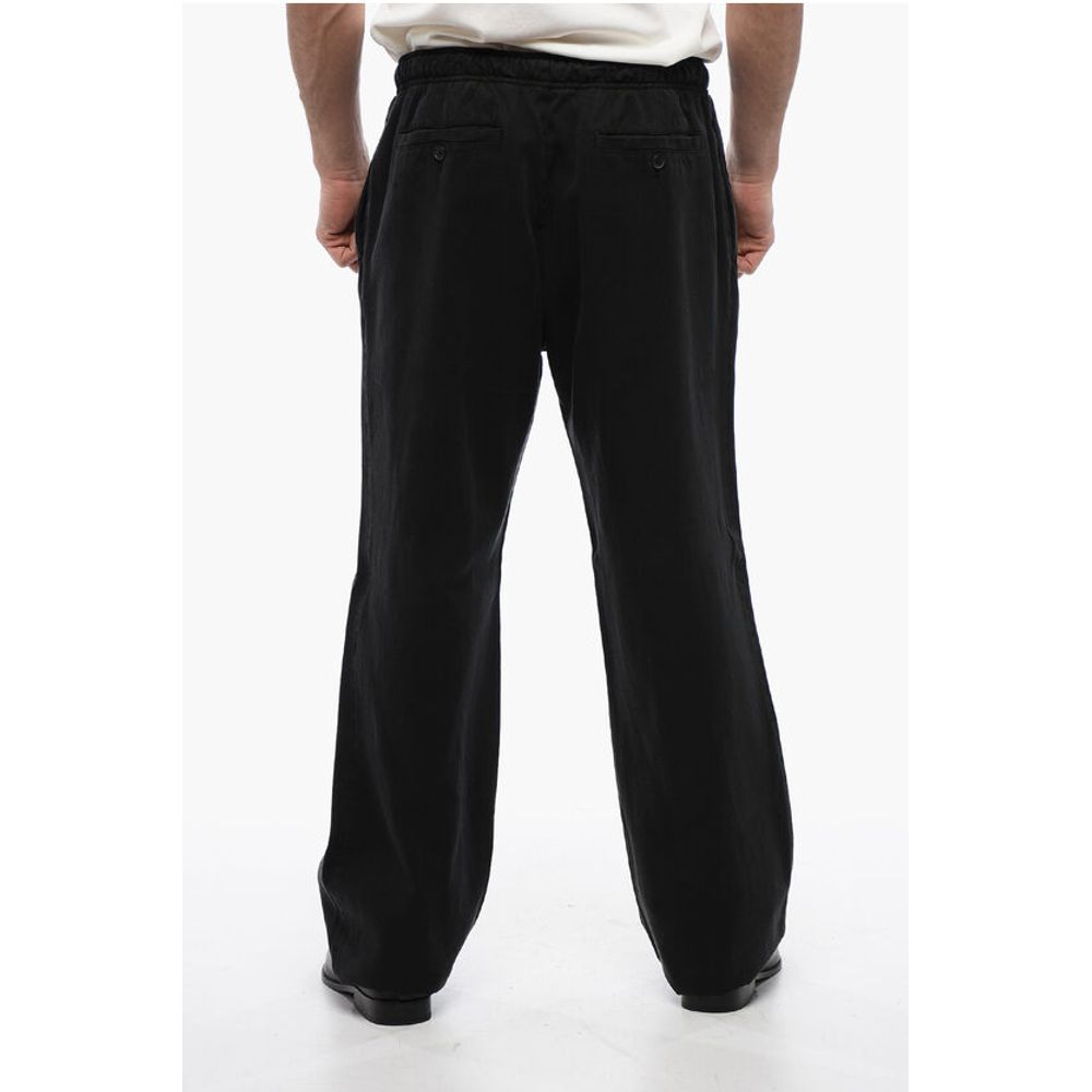 Cotton Blend TRAVEL Joggers with Elastic Waistband