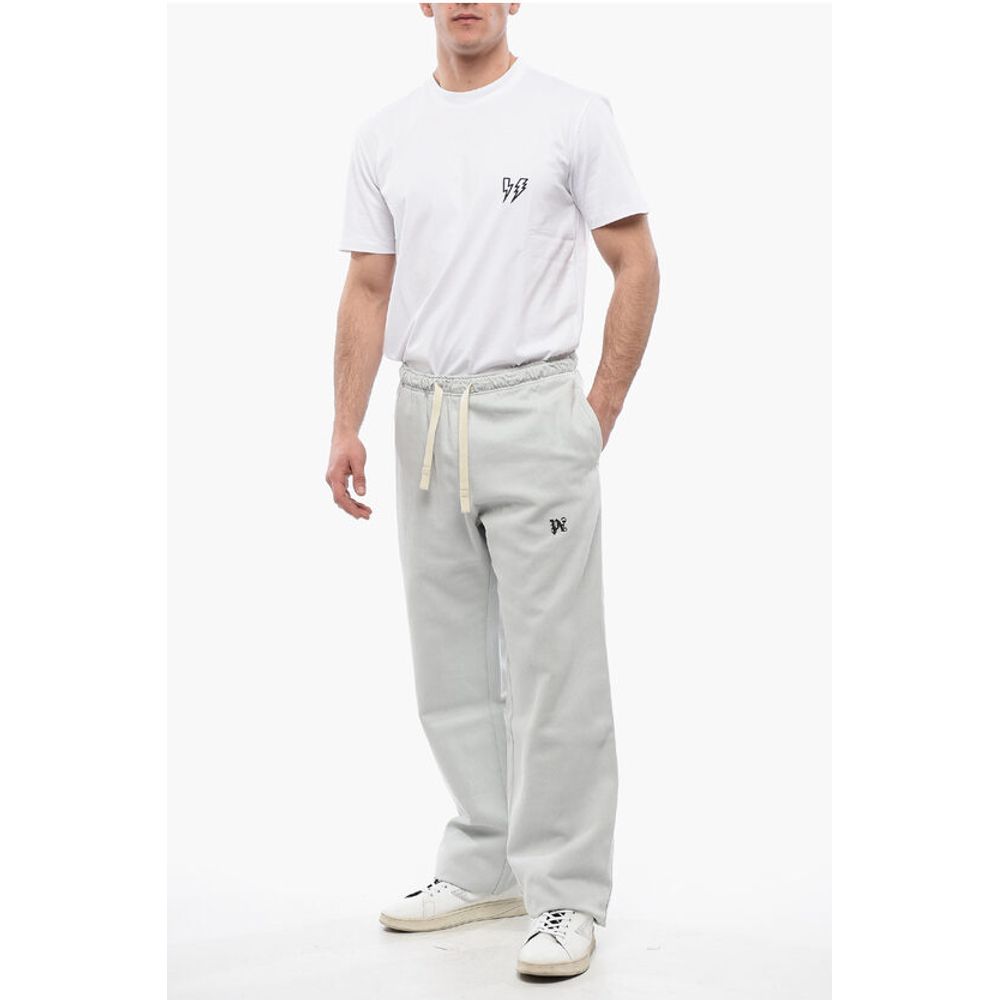 Cotton Blend TRAVEL Joggers with Elastic Waistband