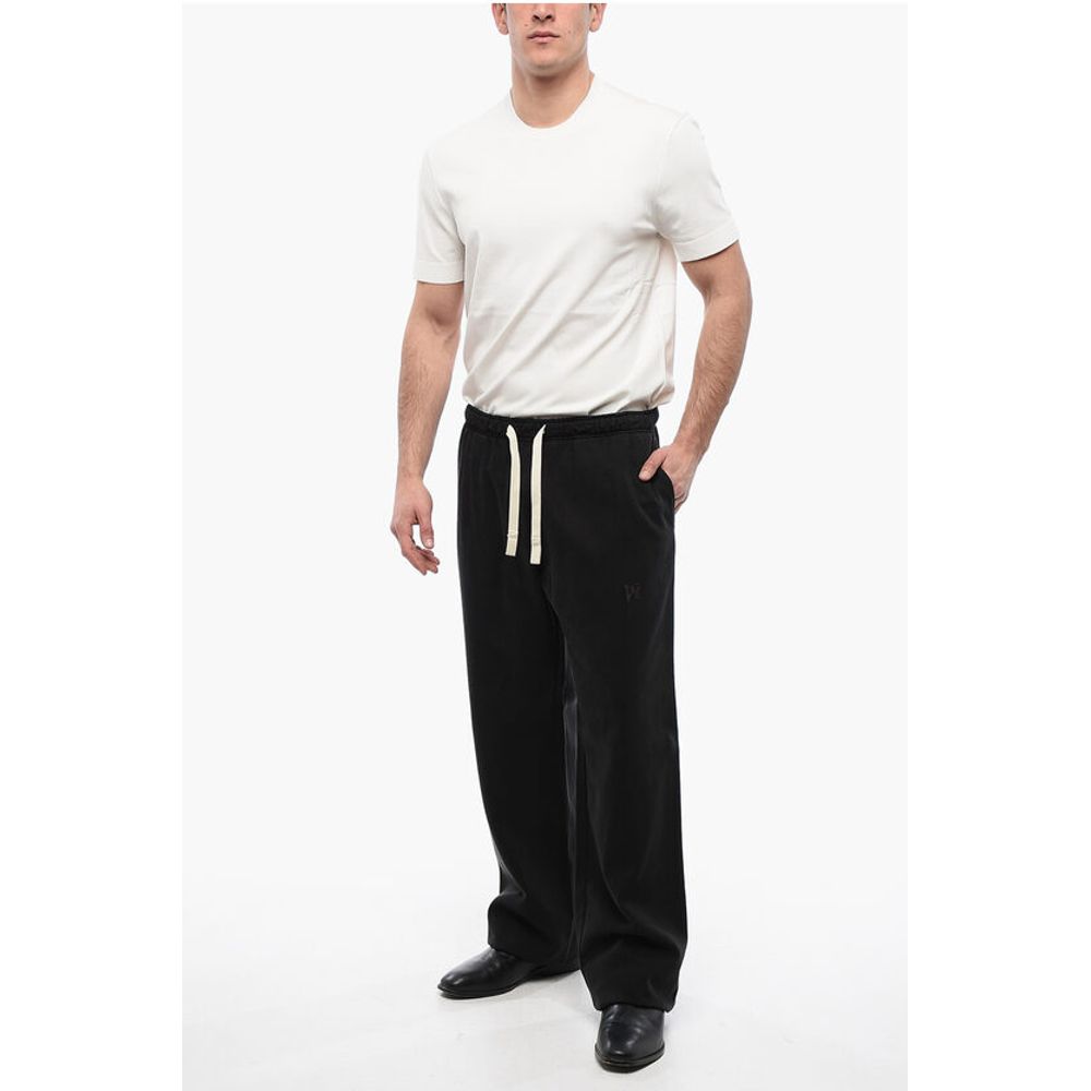 Cotton Blend TRAVEL Joggers with Elastic Waistband