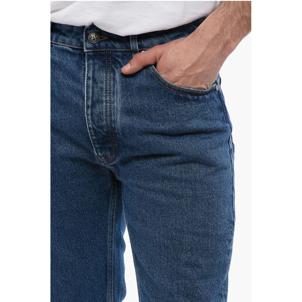 5-Pocketed Slim Fit Denims with Belt Loops 18cm
