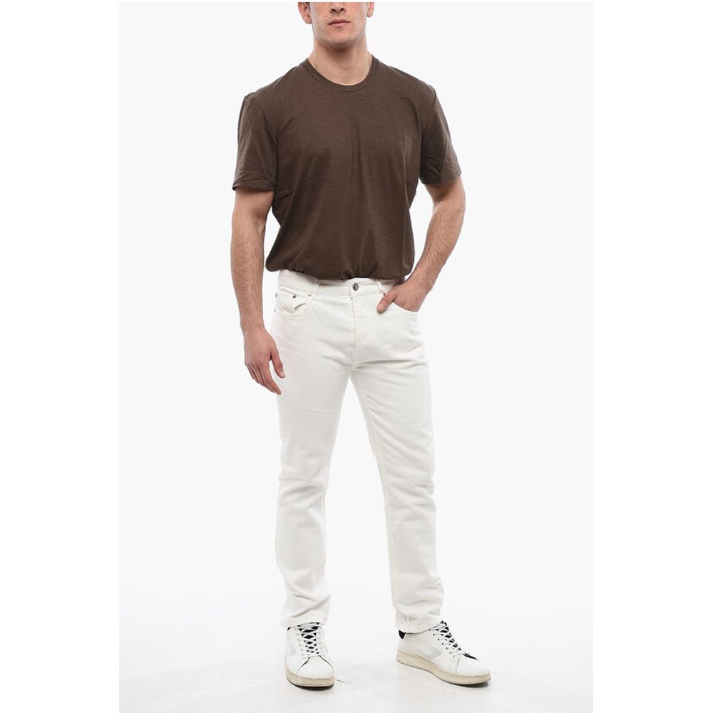 5-Pocketed Slim Fit Denims with Belt Loops 18cm