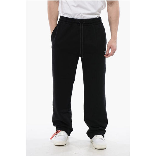 Embroidered BOOK Brushed Cotton Joggers