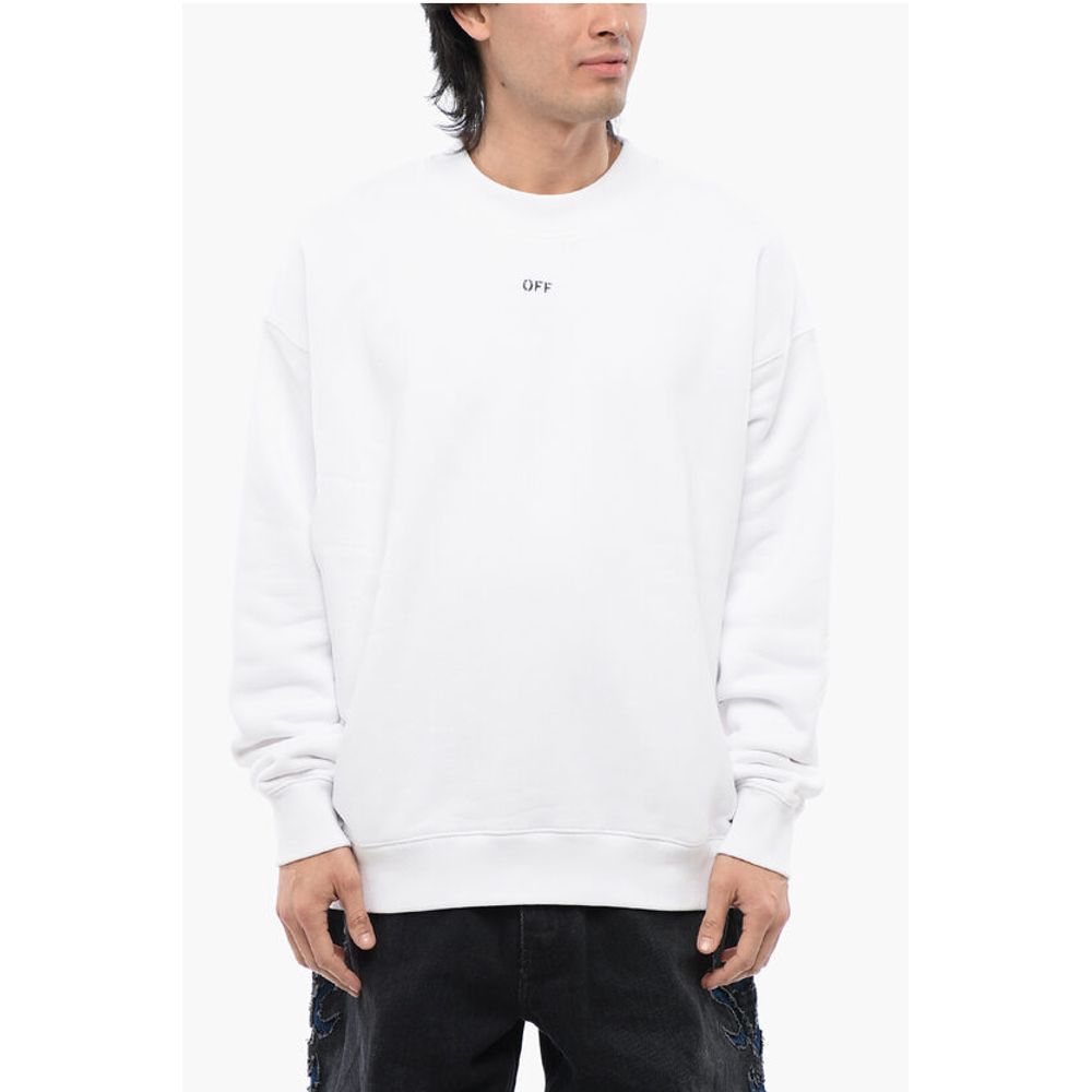 Brushed Cotton STAMP Crewneck Sweatshirt