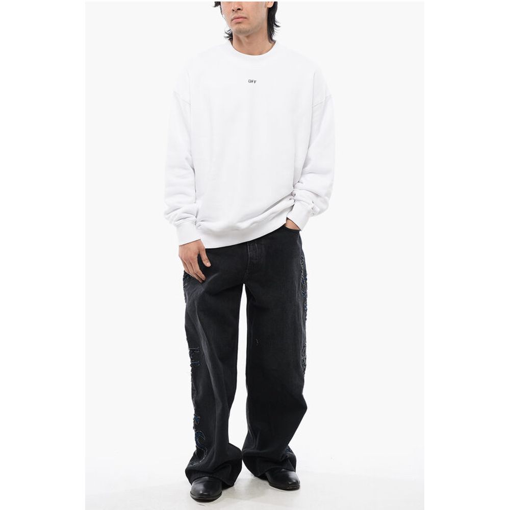Brushed Cotton STAMP Crewneck Sweatshirt