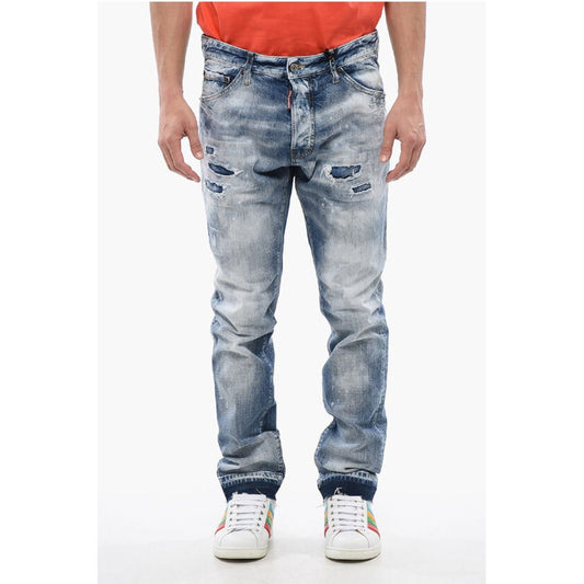 Distressed Effect Cool Guy Fit Jeans