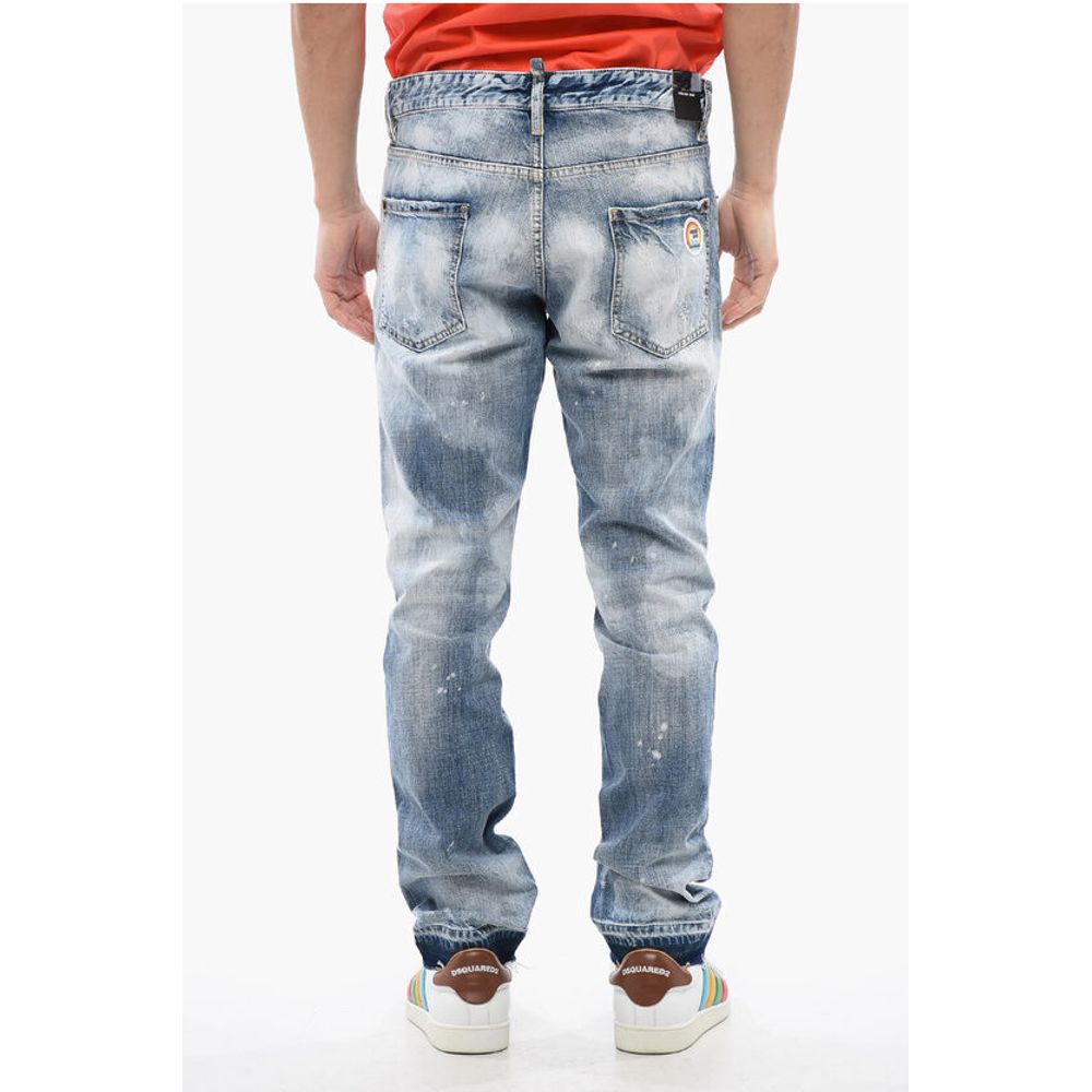 Distressed Effect Cool Guy Fit Jeans