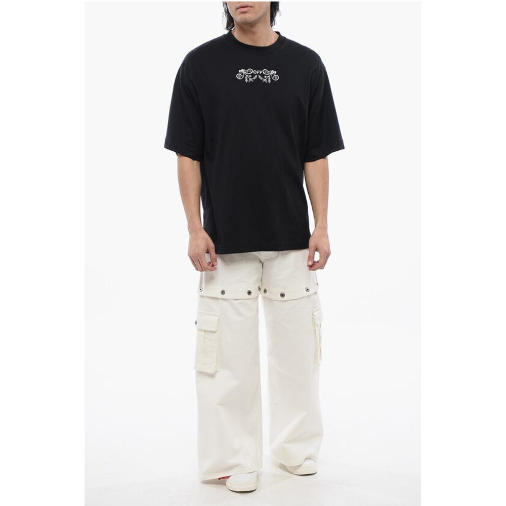 Skate-Fit TATTOO BANDANA Embroidered T-shirt