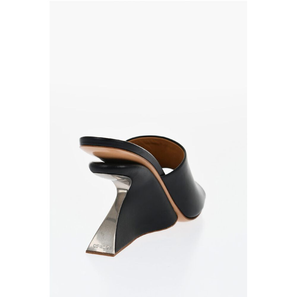 Open-Toe JUG Mules Wedge 10 cm