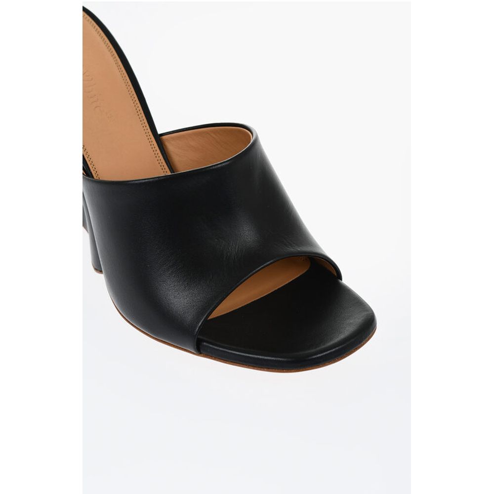 Open-Toe JUG Mules Wedge 10 cm