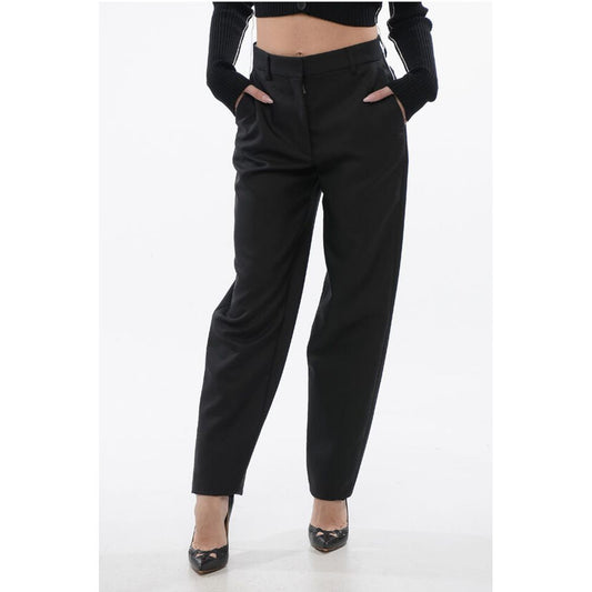 High Waisted Carrot-Fit TECH DRILL Pants