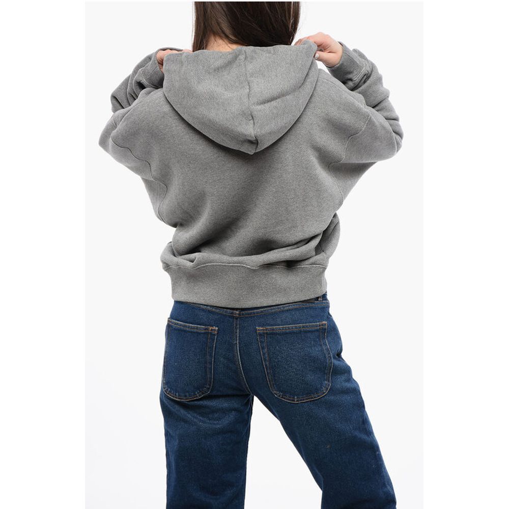 Maxi Hoodie with Logo and Patch Pocket