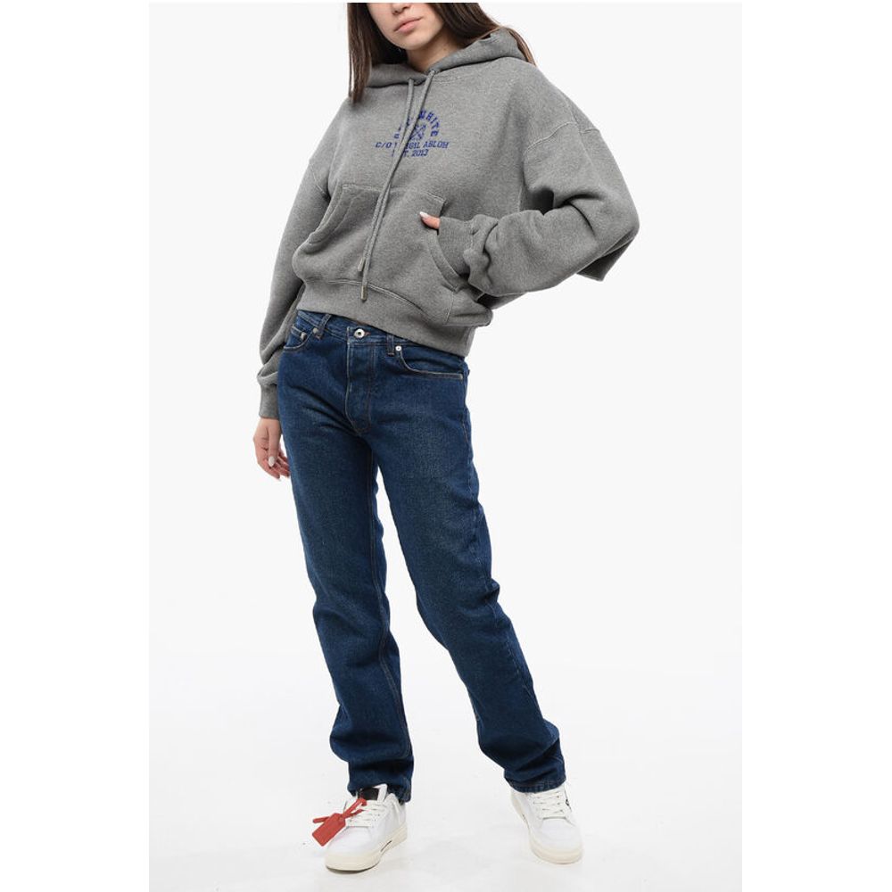Maxi Hoodie with Logo and Patch Pocket