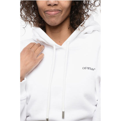 Printed Cropped Hoodie