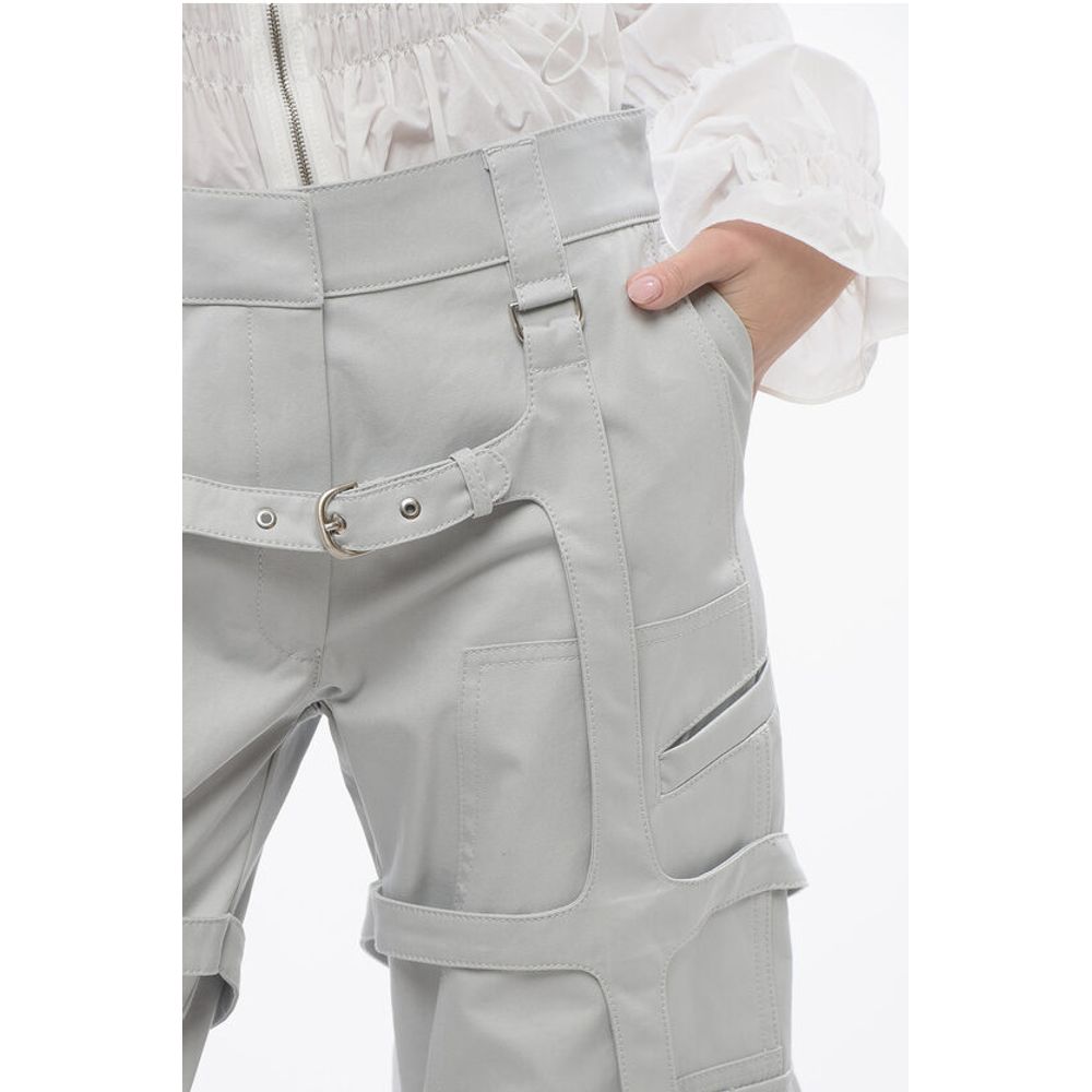 Cotton PKT Cargo Pants with Harness Details
