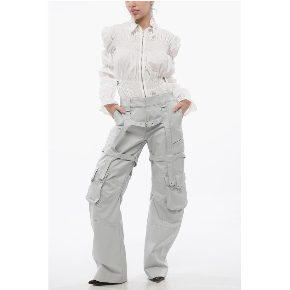 Cotton PKT Cargo Pants with Harness Details