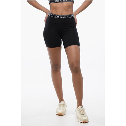 Biker Shorts with Logoed Elastic Band