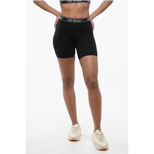 Biker Shorts with Logoed Elastic Band