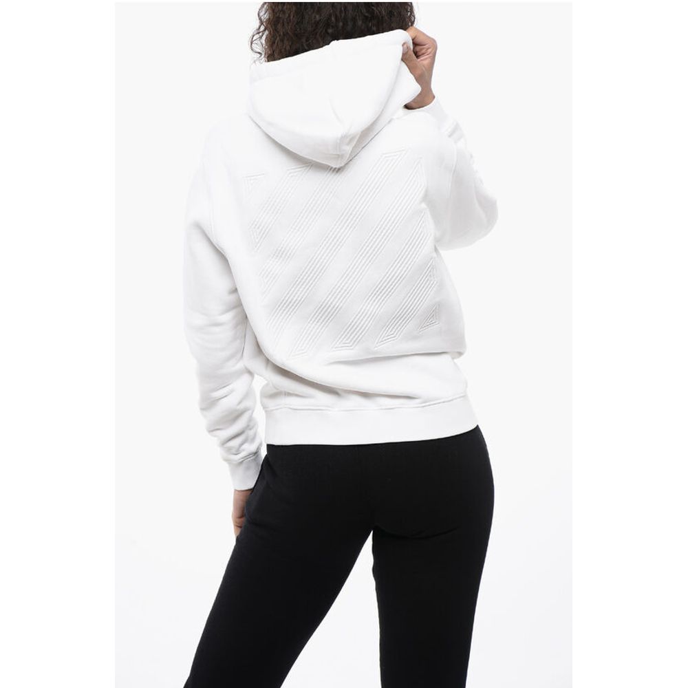 Overized Hoodie Sweatshirt with Embroidered Logo