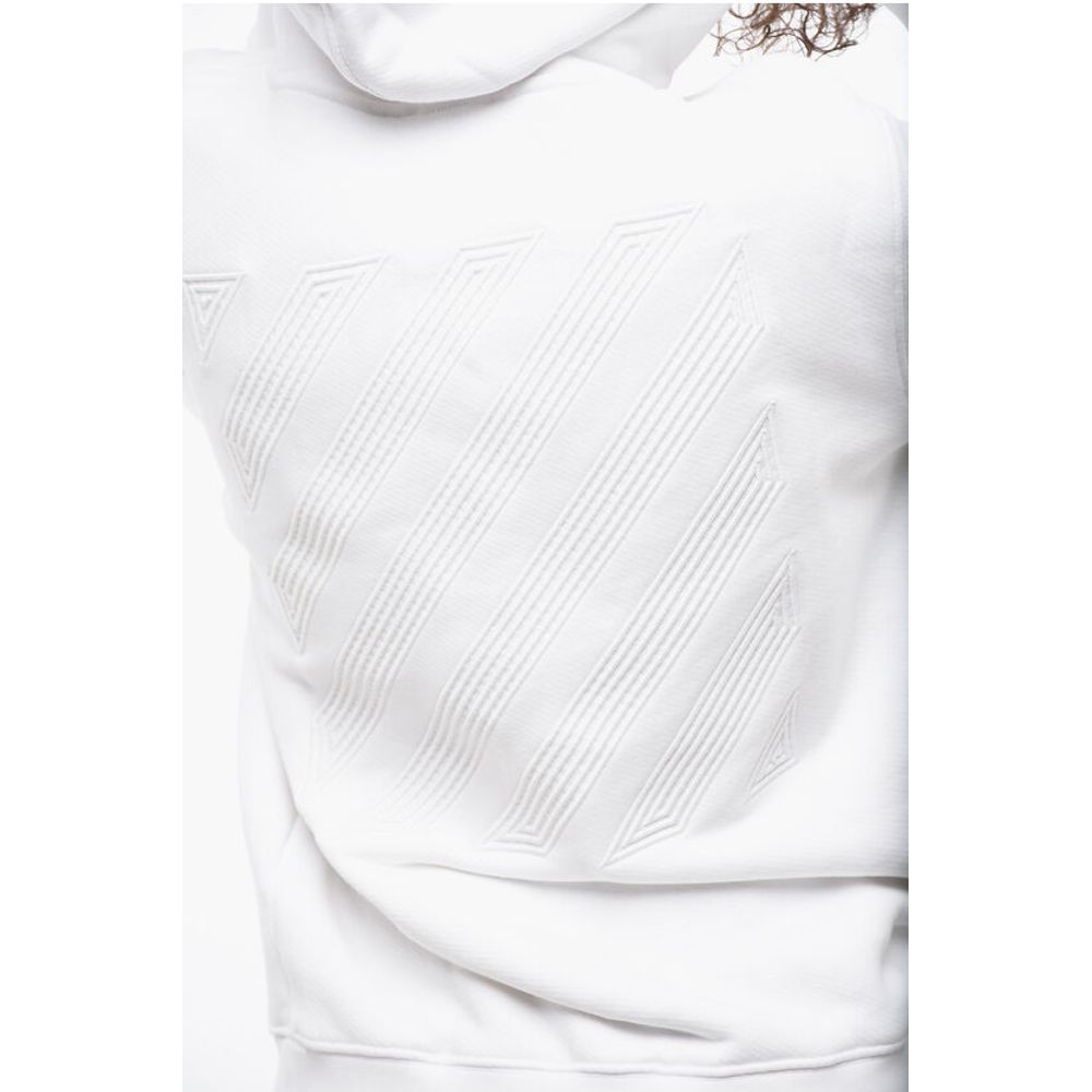Overized Hoodie Sweatshirt with Embroidered Logo