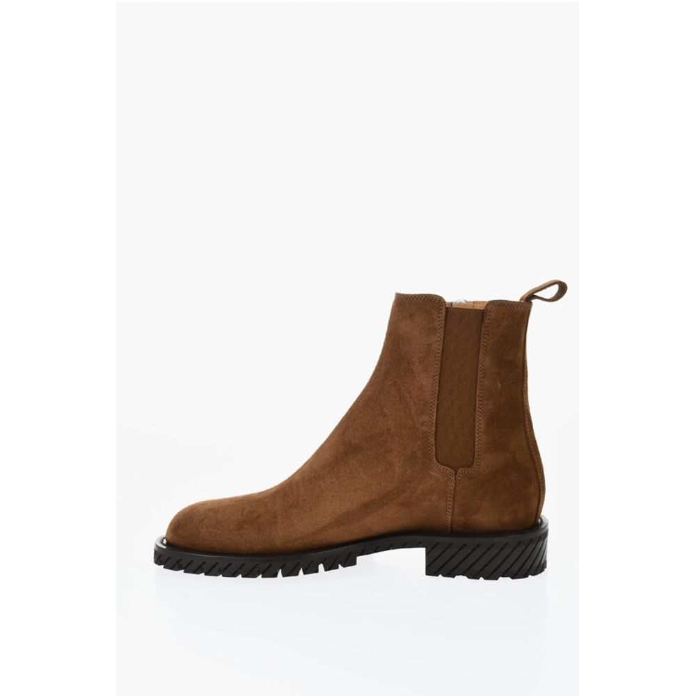 Suede COMBAT Booties