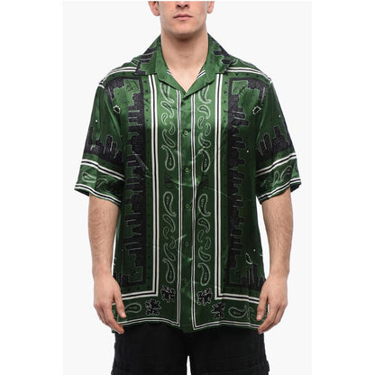 Satin BANDANA Bowling Shirt