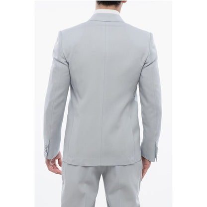 Double-breasted TATTOO Blazer with Satin Peak Lapel