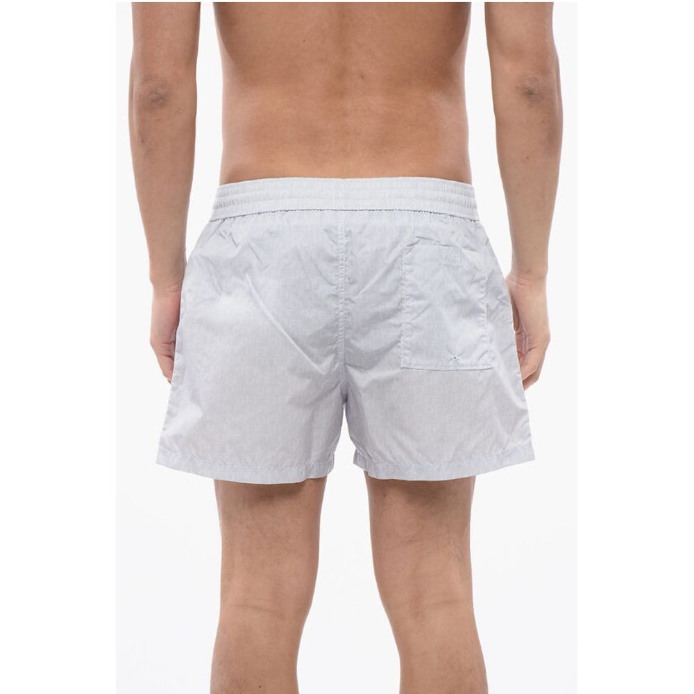 All Over Logo Printed Swimshorts