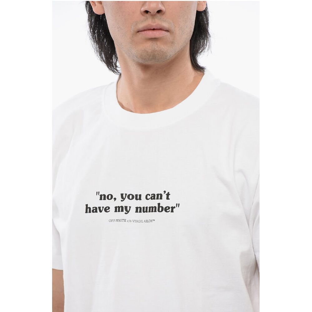 Printed NUMBER Slim-Fit T-shirt