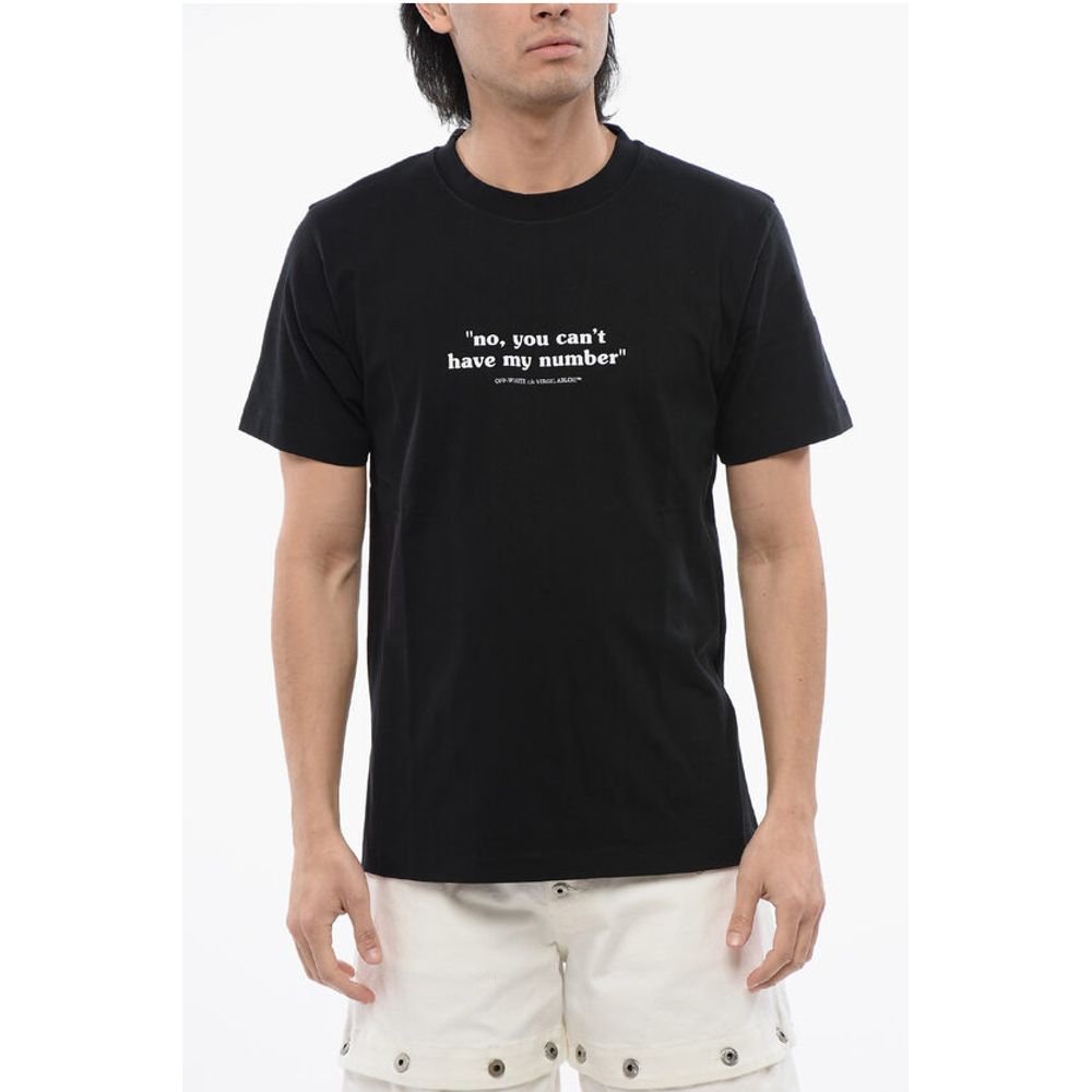 Printed NUMBER Slim-Fit T-shirt