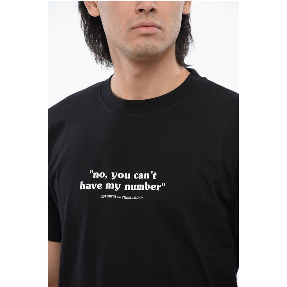 Printed NUMBER Slim-Fit T-shirt