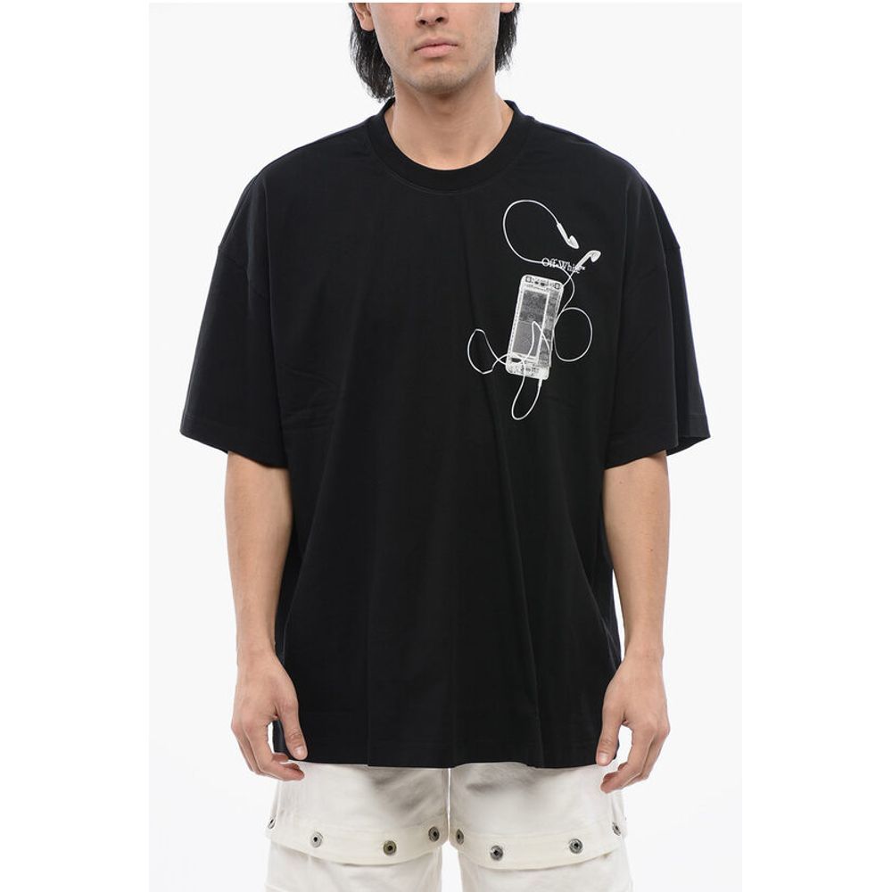 Oversize-fit SCAN Printed T-shirt