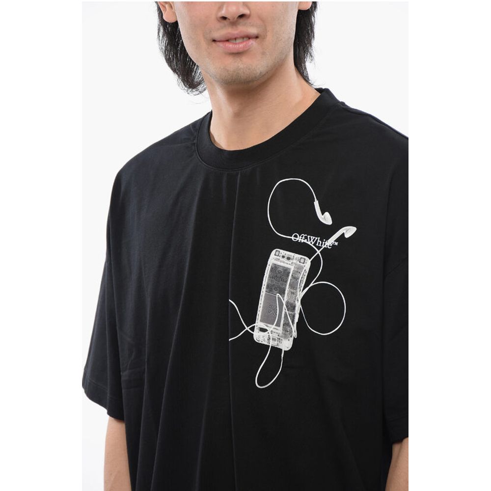 Oversize-fit SCAN Printed T-shirt