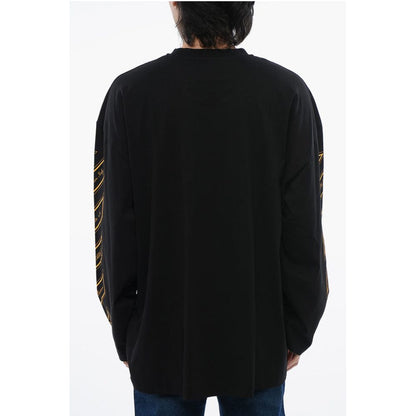 Crew Neck OW23 Cotton T-Shirt with Prints