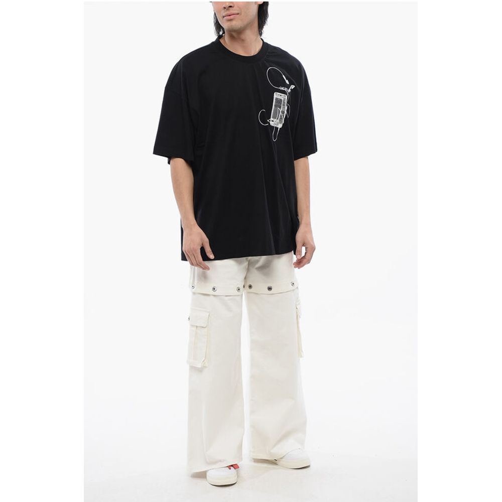 Oversize-fit SCAN Printed T-shirt