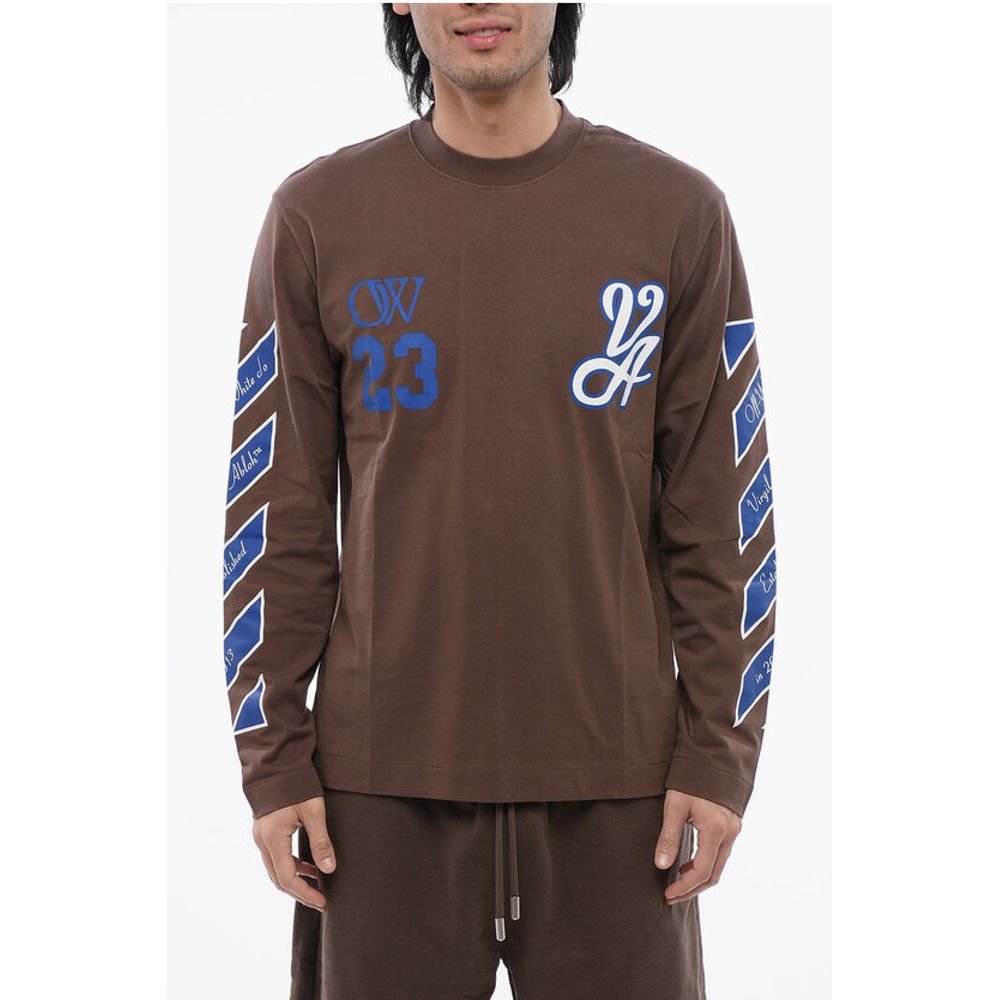 Printed RAIN DRUM Long Sleeved T-shirt
