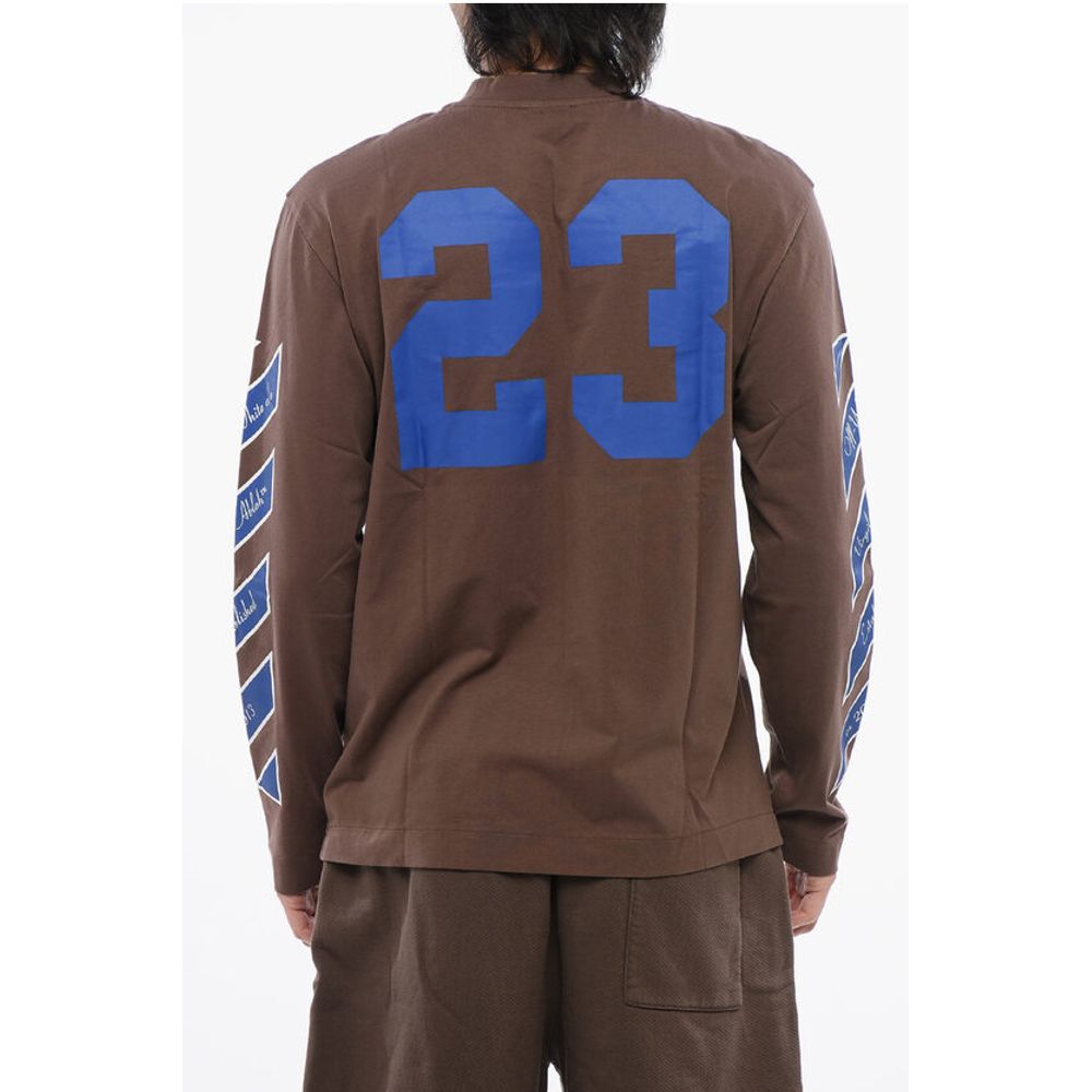 Printed RAIN DRUM Long Sleeved T-shirt